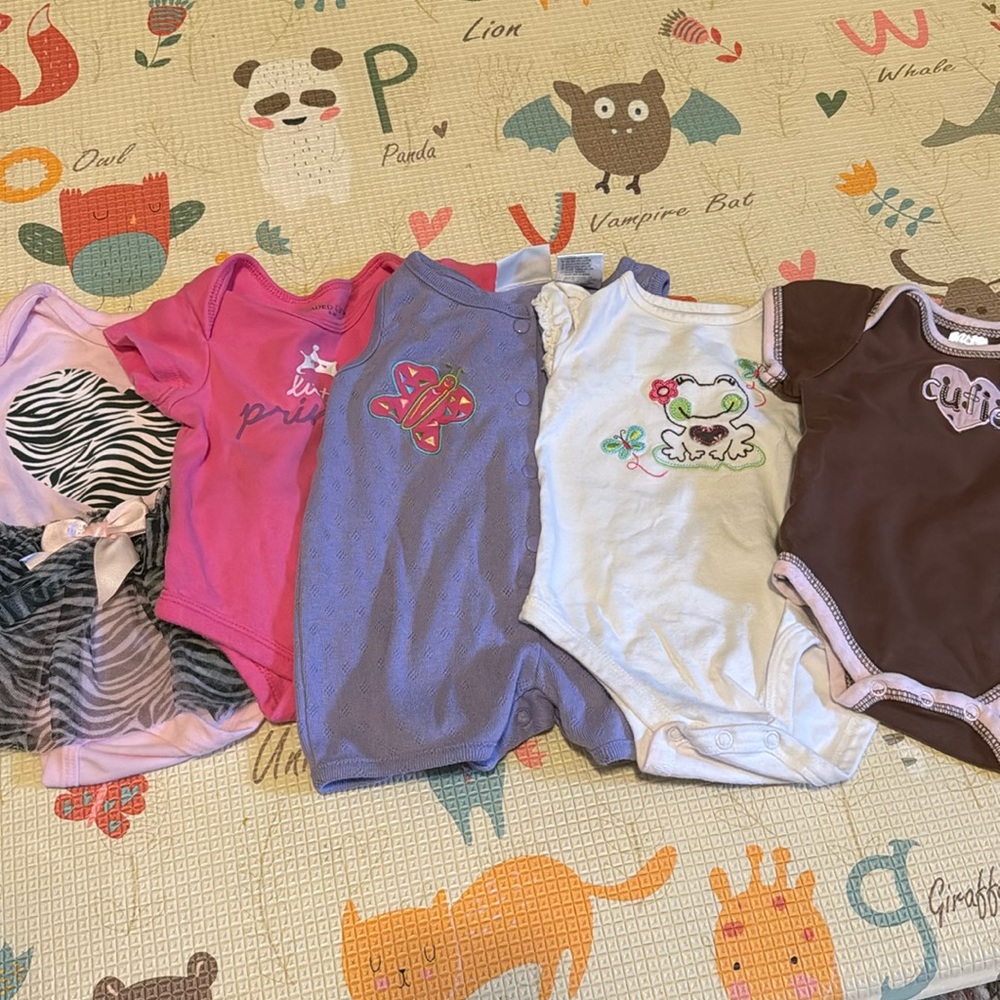 5 0-3 Onesies